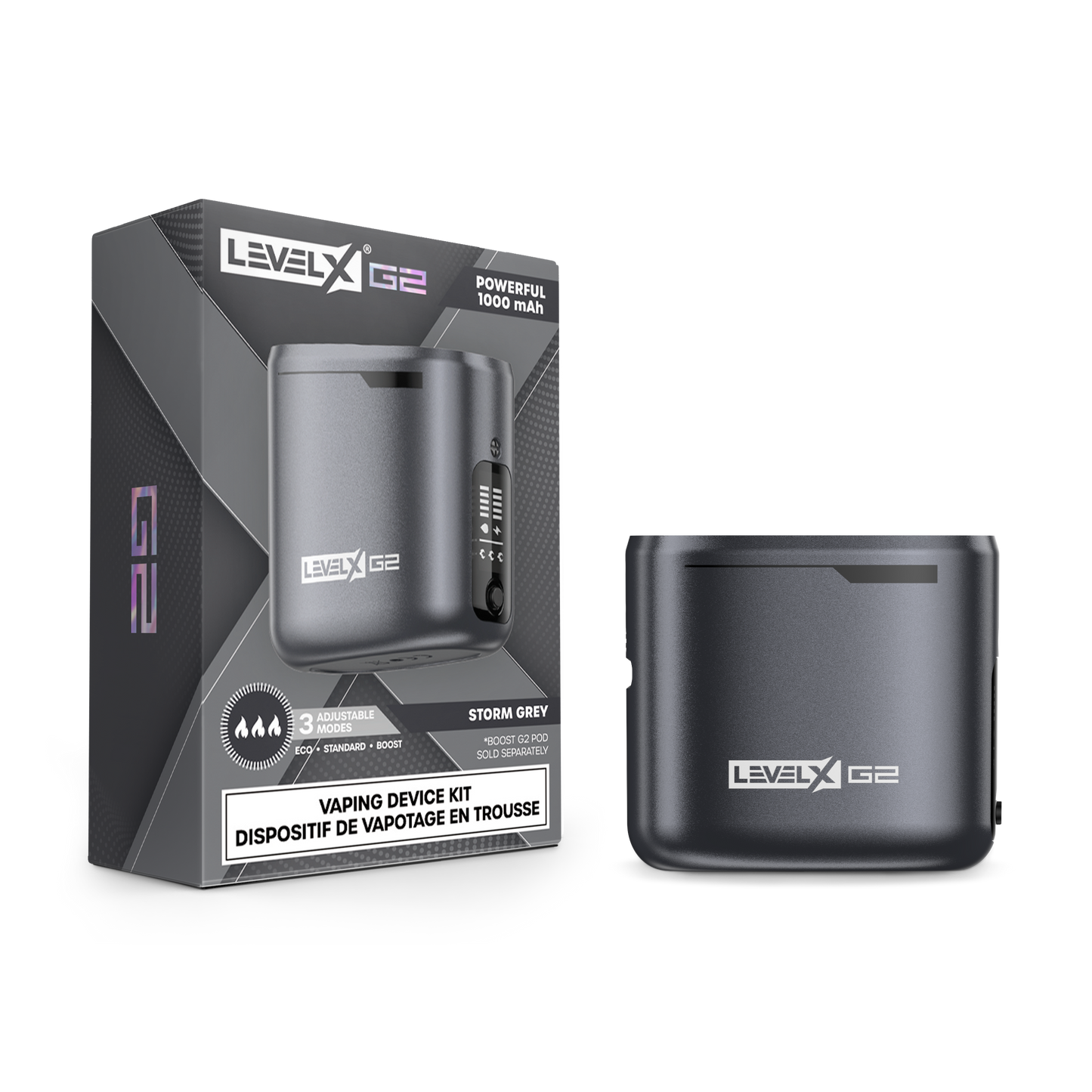 STORM GREY Level X Device by Flavour Beast