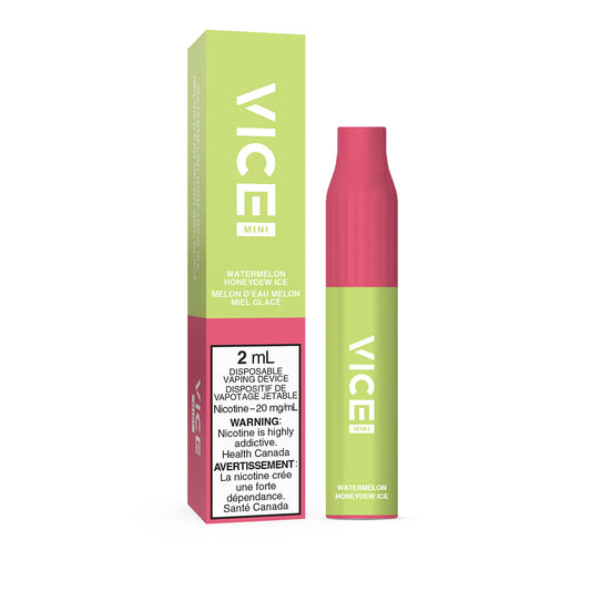 VICE MINI DISPOSABLE - WATERMELON HONEYDEW ICE | Buy Online | Best Vaping Experience | Long-Lasting Flavor & Performance