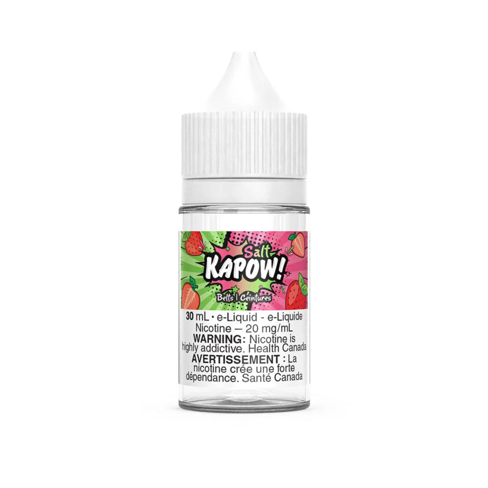 KAPOW SALT E-LIQUID - BELTS | Buy Online | Best Vaping Experience | Long-Lasting Flavor & Performance