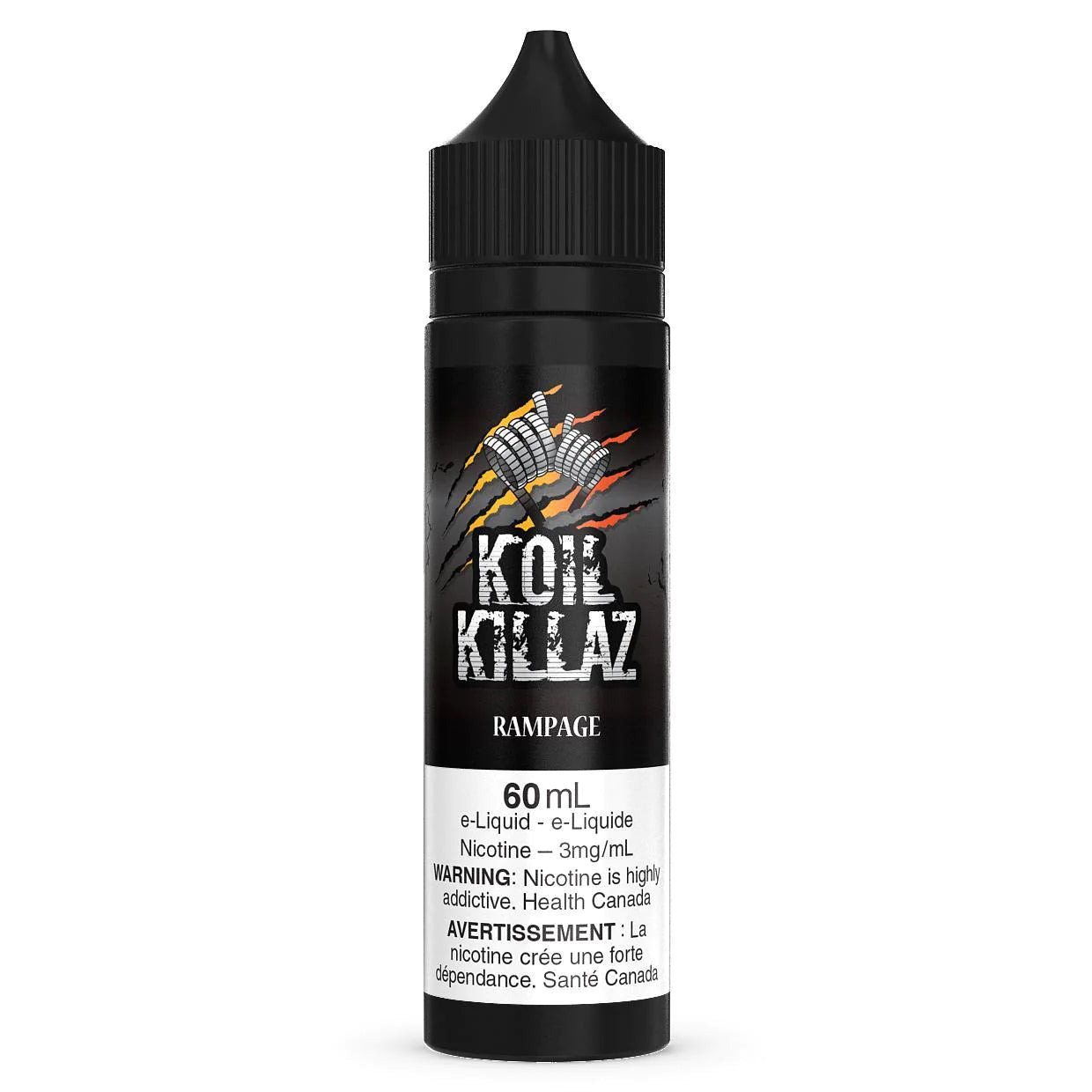 KOIL KILLAZ RAMPAGE 60ML | Buy Online | Best Vaping Experience | Long-Lasting Flavor & Performance
