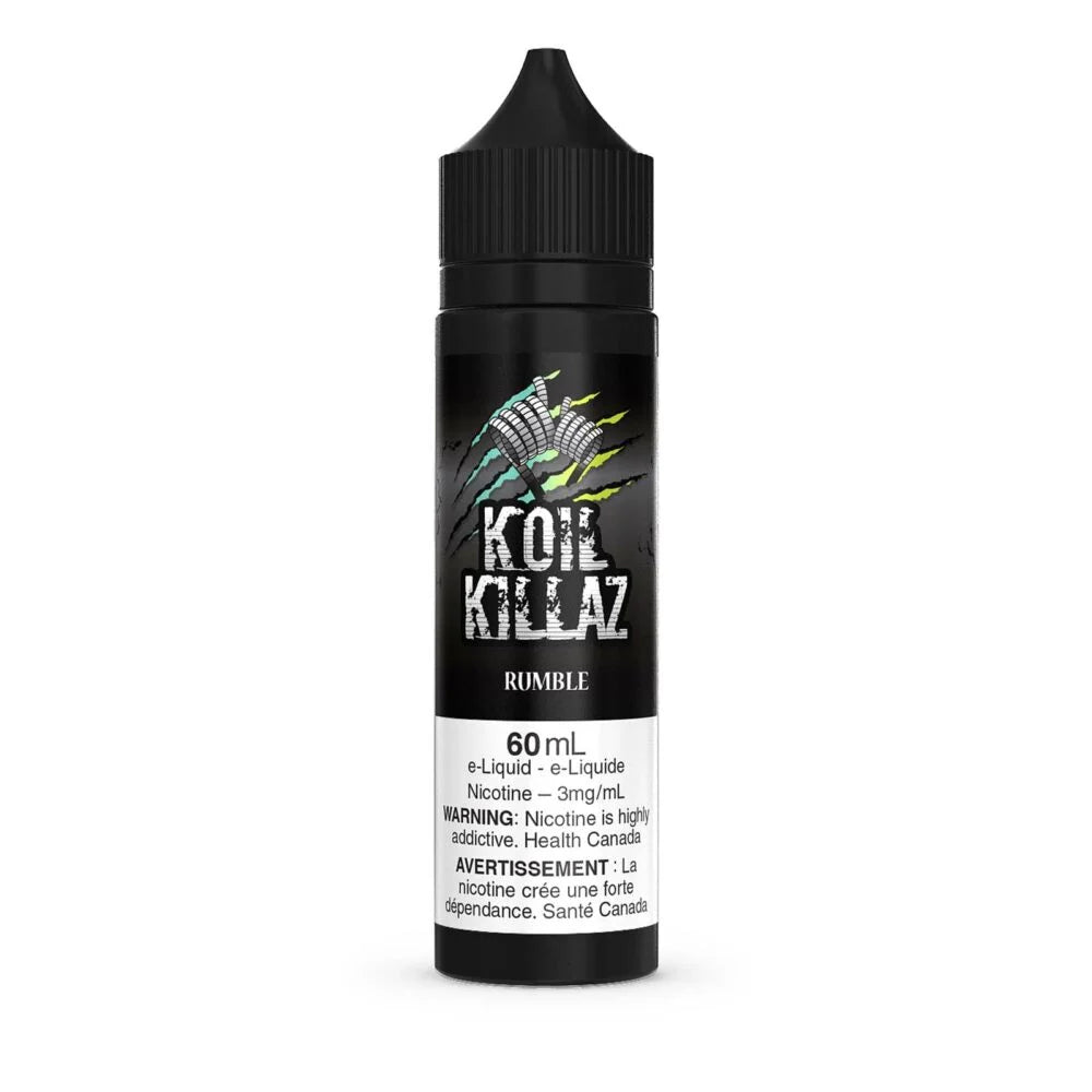 KOIL KILLAZ RUMBLE 60ML | Buy Online | Best Vaping Experience | Long-Lasting Flavor & Performance