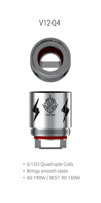 SMOK TFV12 REPLACEMENT COILS | Buy Online | Best Vaping Experience | Long-Lasting Flavor & Performance
