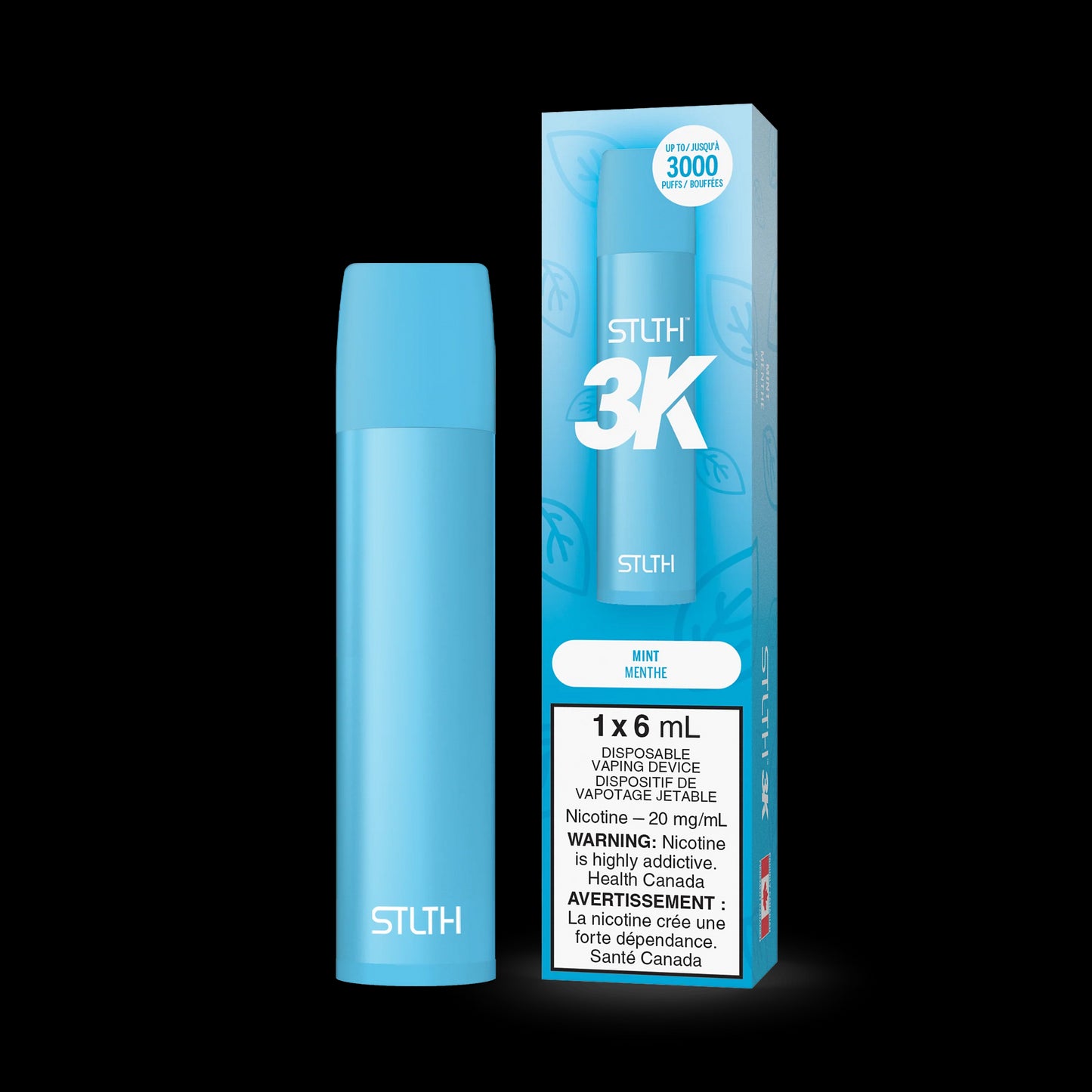 STLTH 3K DISPOSABLE- MINT | Buy Online | Best Vaping Experience | Long-Lasting Flavor & Performance