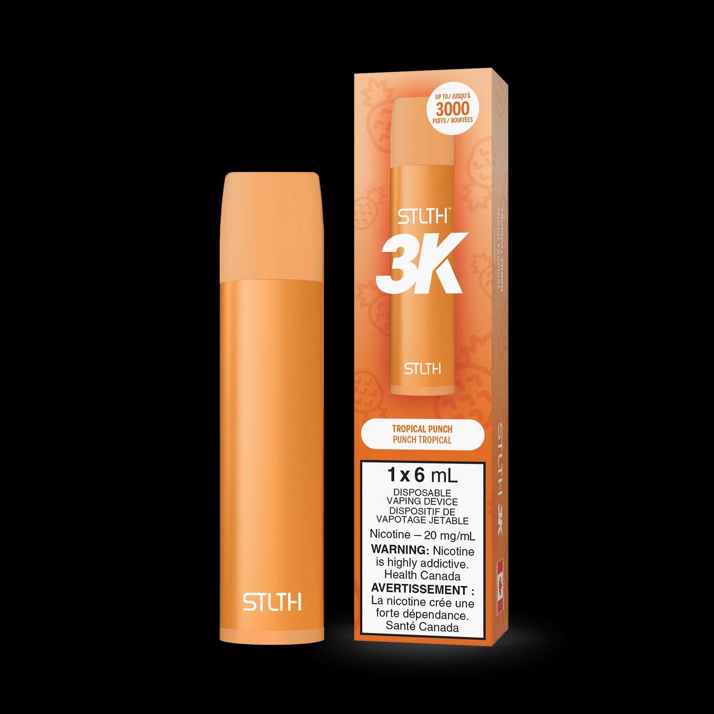STLTH 3K DISPOSABLE- TROPICAL PUNCH | Buy Online | Best Vaping Experience | Long-Lasting Flavor & Performance