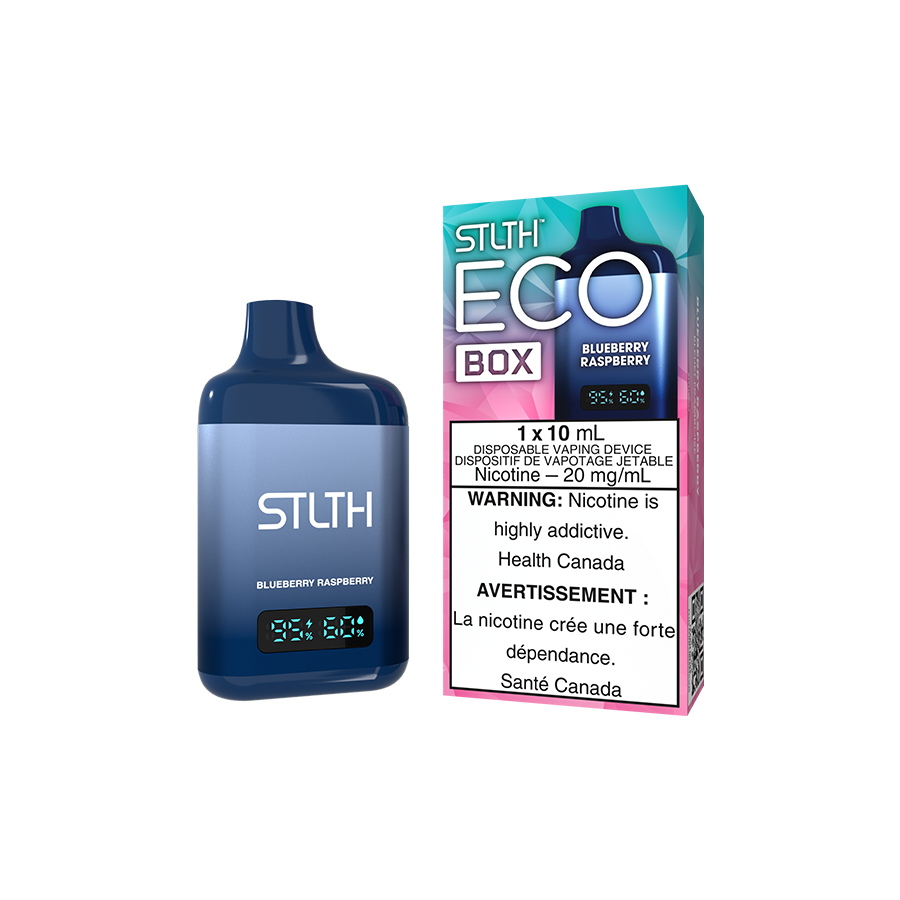 Blueberry
Raspberry STLTH ECO Disposable Vape by STLTH ECO BOX