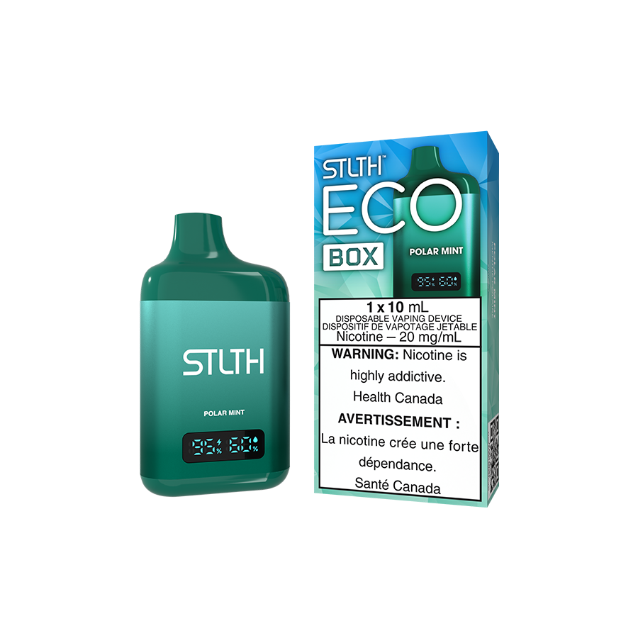 Ice
Spearmint STLTH ECO Disposable Vape by STLTH ECO BOX