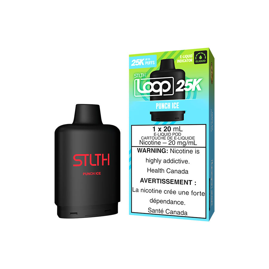 STLTH LOOP 25K POD PACK - PUNCH ICE STLTH LOOP 25K