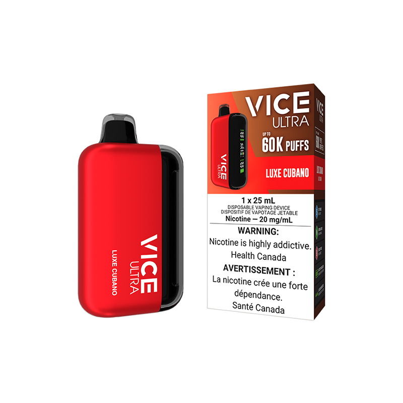 VICE ULTRA 60K DISPOSABLE - LUXE CUBANO New City Vapes VICE ULTRA 60K DISPOSABLE - LUXE CUBANO New City Vapes