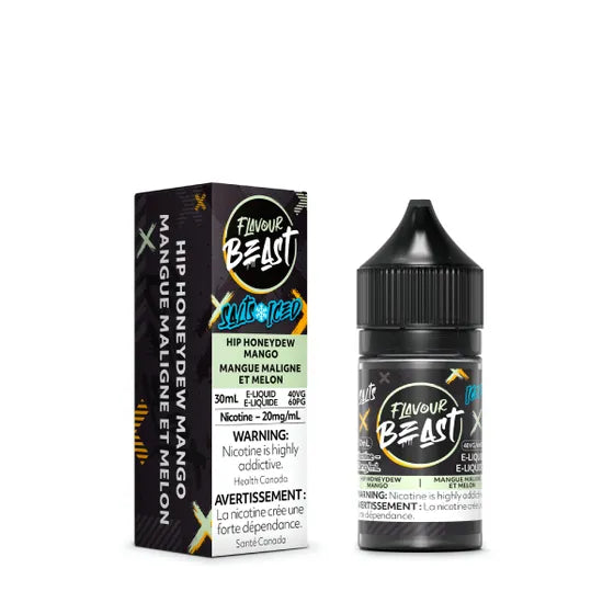 FLAVOUR BEAST HIP HONEYDEW MANGO ICED SALTS E-LIQUID | Buy Online | Best Vaping Experience | Long-Lasting Flavor & Performance