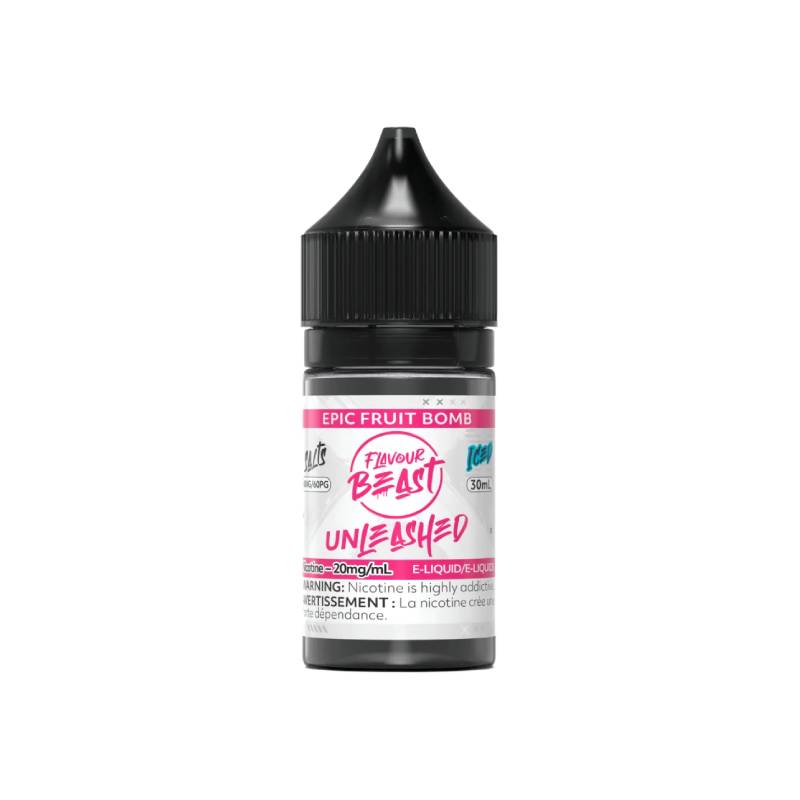 FLAVOUR BEAST UNLEASHED SALTS E-LIQUID - EPIC FRUIT BOMB, 30ML | Buy Online | Best Vaping Experience | Long-Lasting Flavor & Performance