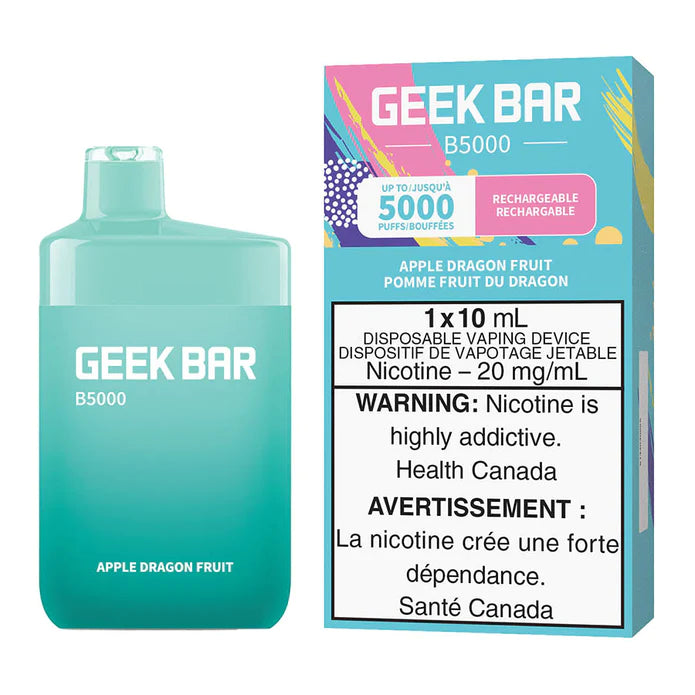GEEK BAR B5000 DISPOSABLE - APPLE DRAGON FRUIT New City Vapes GEEK BAR B5000 DISPOSABLE - APPLE DRAGON FRUIT New City Vapes