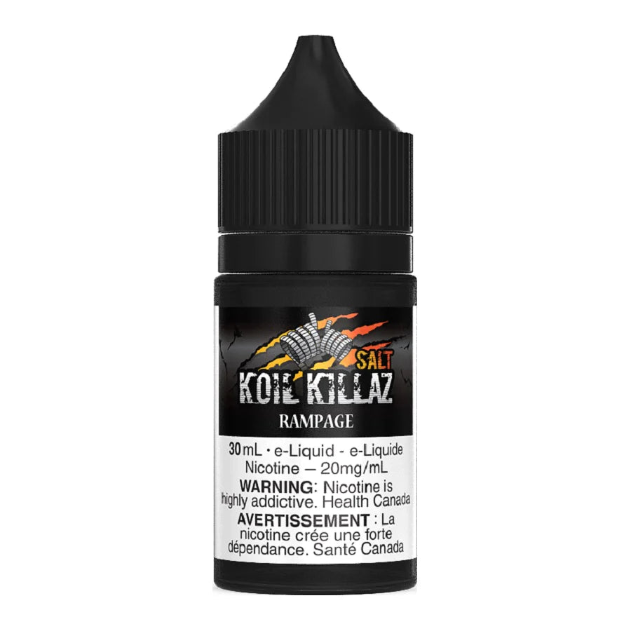 KOIL KILLAZ RAMPAGE SALT 30ML | Buy Online | Best Vaping Experience | Long-Lasting Flavor & Performance