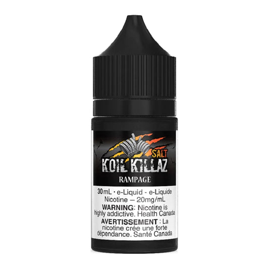 KOIL KILLAZ RAMPAGE SALT 30ML | Buy Online | Best Vaping Experience | Long-Lasting Flavor & Performance
