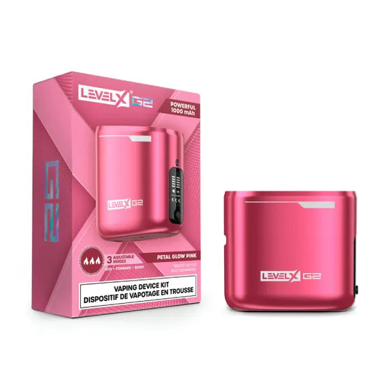 PETAL GLOW PINK Level X Device by Flavour Beast