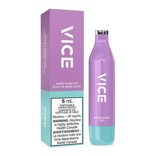 VICE 2500 DISPOSABLE - BERRY BURST ICE | Buy Online | Best Vaping Experience | Long-Lasting Flavor & Performance