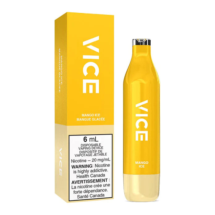 VICE 2500 DISPOSABLE - MANGO ICE | Buy Online | Best Vaping Experience | Long-Lasting Flavor & Performance