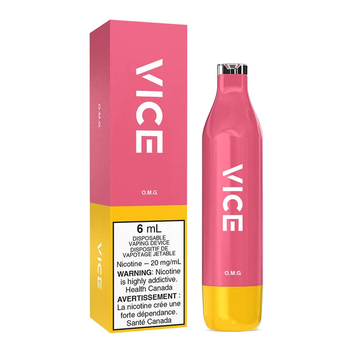 VICE 2500 DISPOSABLE - O.M.G | Buy Online | Best Vaping Experience | Long-Lasting Flavor & Performance
