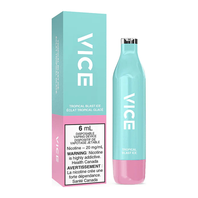 VICE 2500 DISPOSABLE - TROPICAL BLAST ICE | Buy Online | Best Vaping Experience | Long-Lasting Flavor & Performance
