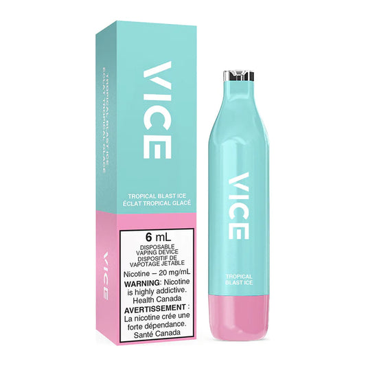 VICE 2500 DISPOSABLE - TROPICAL BLAST ICE | Buy Online | Best Vaping Experience | Long-Lasting Flavor & Performance