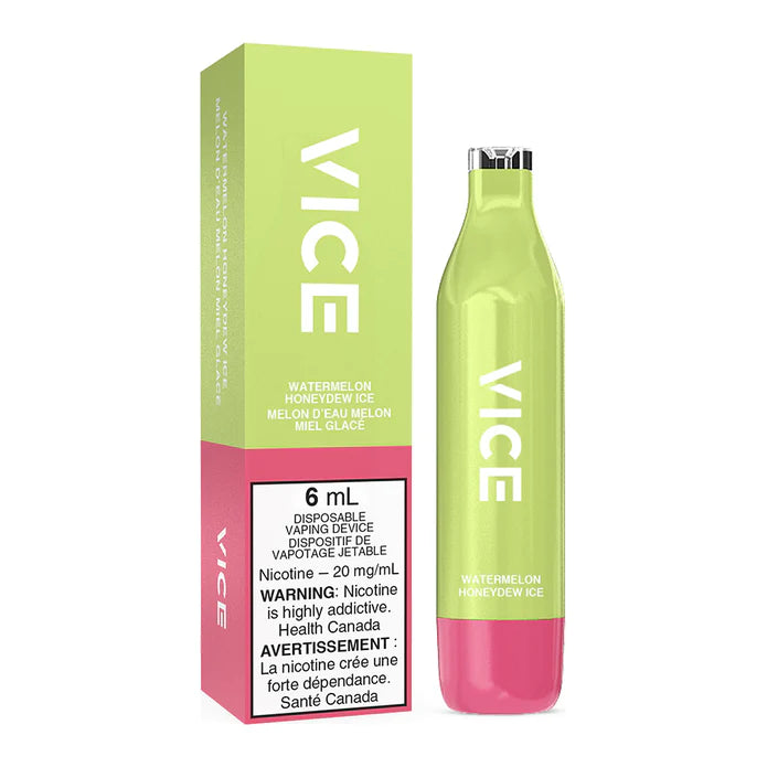 VICE 2500 DISPOSABLE - WATERMELON HONEYDEW ICE | Buy Online | Best Vaping Experience | Long-Lasting Flavor & Performance