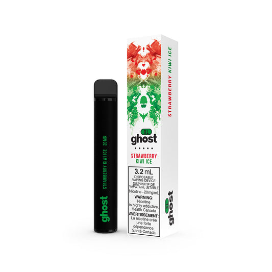 GHOST XL DISPOSABLE - STRAWBERRY KIWI ICE | Buy Online | Best Vaping Experience | Long-Lasting Flavor & Performance