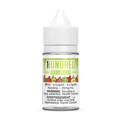 1HUNDRED SALT E-LIQUID - APPLE MELON