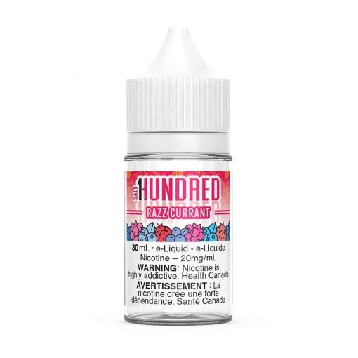 1HUNDRED SALT E-LIQUID - RAZZ CURRANT