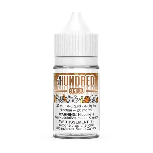 1HUNDRED SALT E-LIQUID - SINFUL | Buy Online | Best Vaping Experience | Long-Lasting Flavor & Performance