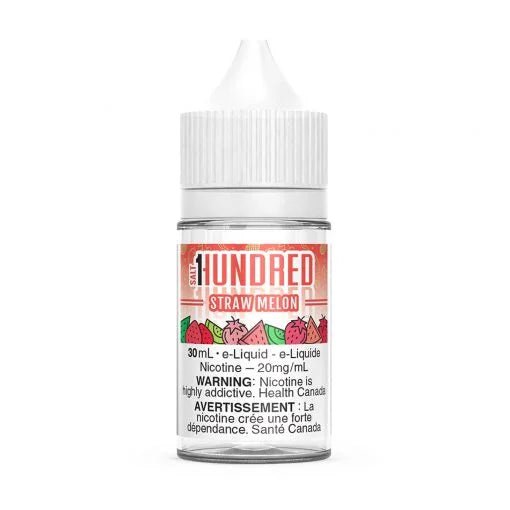 1HUNDRED SALT E-LIQUID - STRAW MELON