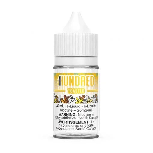 1HUNDRED SALT E-LIQUID - TOASTED | Buy Online | Best Vaping Experience | Long-Lasting Flavor & Performance