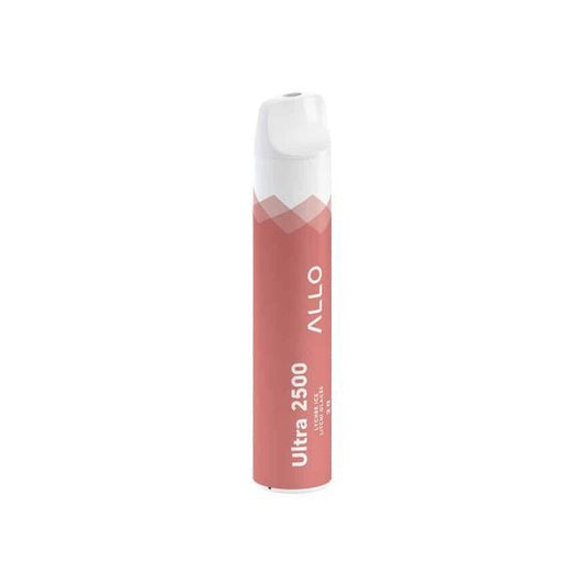 ALLO ULTRA 2500 DISPOSABLE - LYCHEE ICE | Buy Online | Best Vaping Experience | Long-Lasting Flavor & Performance