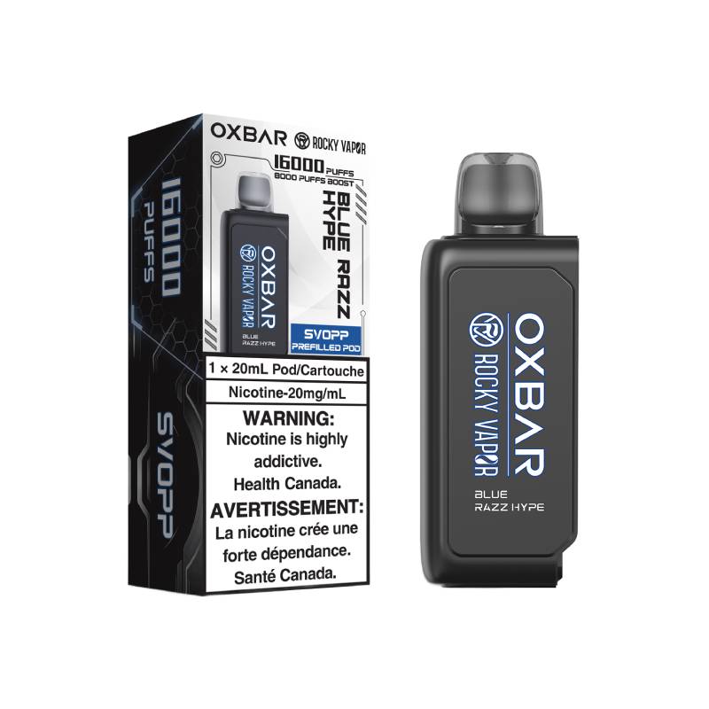 OXBAR SVOPP 16K POD - BLUE RAZZ HYPE, 20ML | Buy Online | Best Vaping Experience | Long-Lasting Flavor & Performance