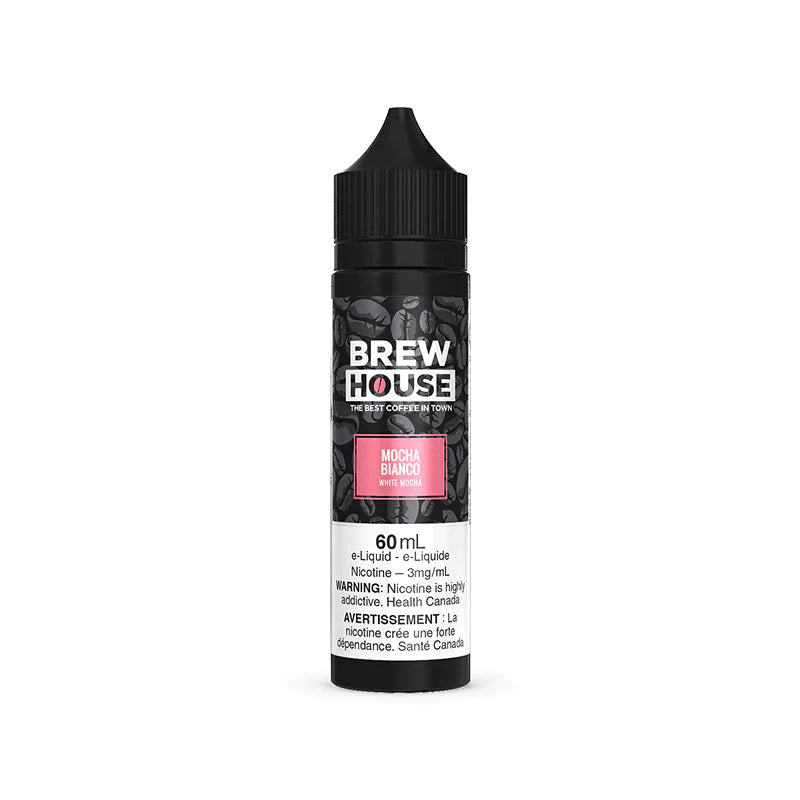 BREW HOUSE E-LIQUID - MOCHA BIANCO | Buy Online | Best Vaping Experience | Long-Lasting Flavor & Performance