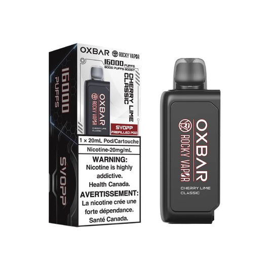 OXBAR SVOPP 16K POD - CHERRY LIME CLASSIC, 20ML | Buy Online | Best Vaping Experience | Long-Lasting Flavor & Performance