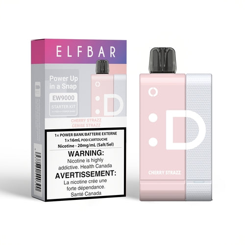 ELF BAR EW9000 Starter Kit - Cherry Strazz, 9000 Puffs | Buy Online | Best Vaping Experience | Long-Lasting Flavor & Performance