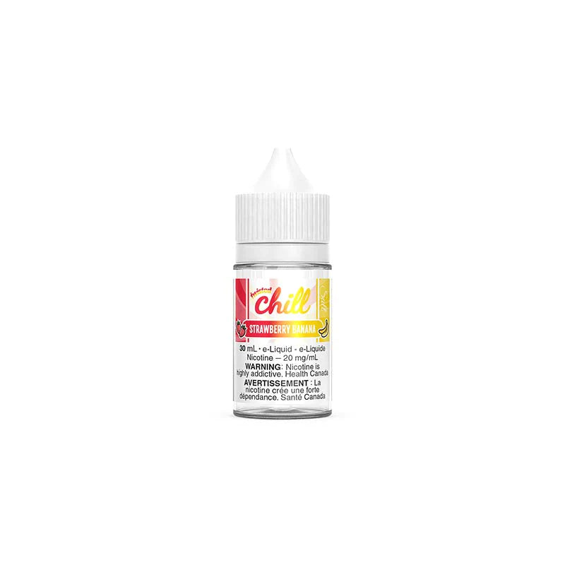 CHILL TWISTED SALT E-LIQUID - STRAWBERRY BANANA