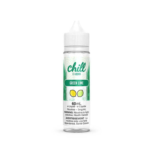 CHILL E-LIQUID - GREEN LIME | Buy Online | Best Vaping Experience | Long-Lasting Flavor & Performance