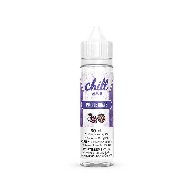 CHILL E-LIQUID - PURPLE GRAPE | Buy Online | Best Vaping Experience | Long-Lasting Flavor & Performance