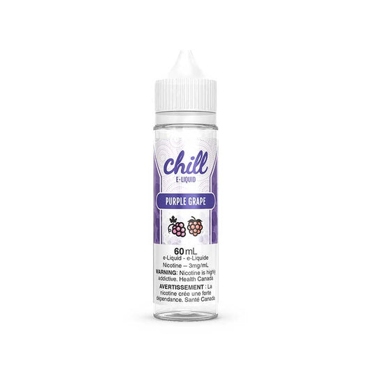 CHILL E-LIQUID - PURPLE GRAPE | Buy Online | Best Vaping Experience | Long-Lasting Flavor & Performance