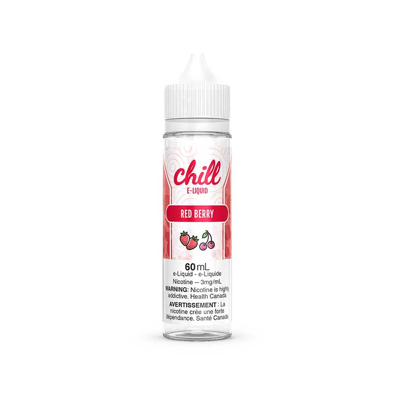 CHILL E-LIQUID - RED BERRY | Buy Online | Best Vaping Experience | Long-Lasting Flavor & Performance