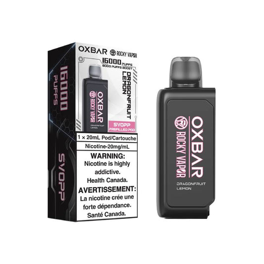 OXBAR SVOPP 16K POD - DRAGONFRUIT LEMON, 20ML | Buy Online | Best Vaping Experience | Long-Lasting Flavor & Performance