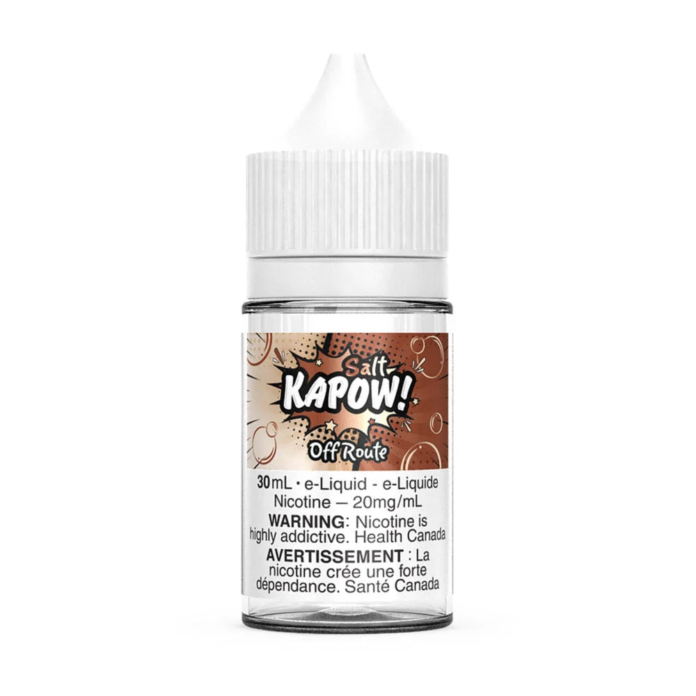 KAPOW SALT E-LIQUID - OFF ROUTE | Buy Online | Best Vaping Experience | Long-Lasting Flavor & Performance