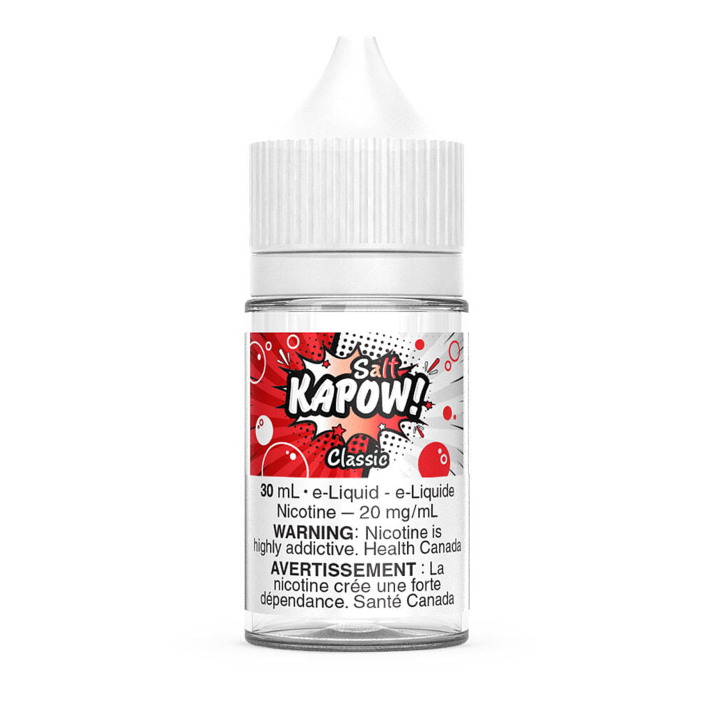 KAPOW SALT E-LIQUID - CLASSIC  | Buy Online | Best Vaping Experience | Long-Lasting Flavor & Performance