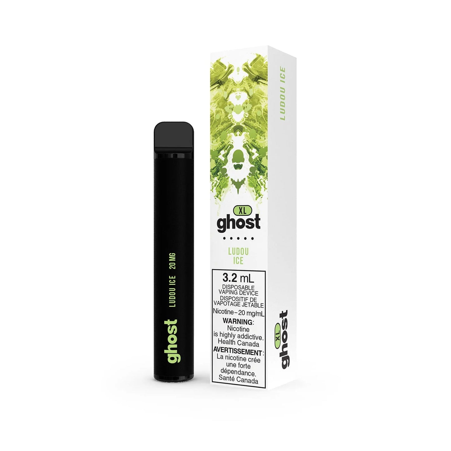 GHOST XL DISPOSABLE - LUDOU ICE | Buy Online | Best Vaping Experience | Long-Lasting Flavor & Performance