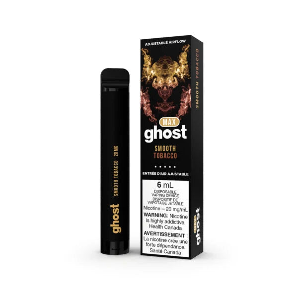 GHOST MAX DISPOSABLE - SMOOTH TOBACCO