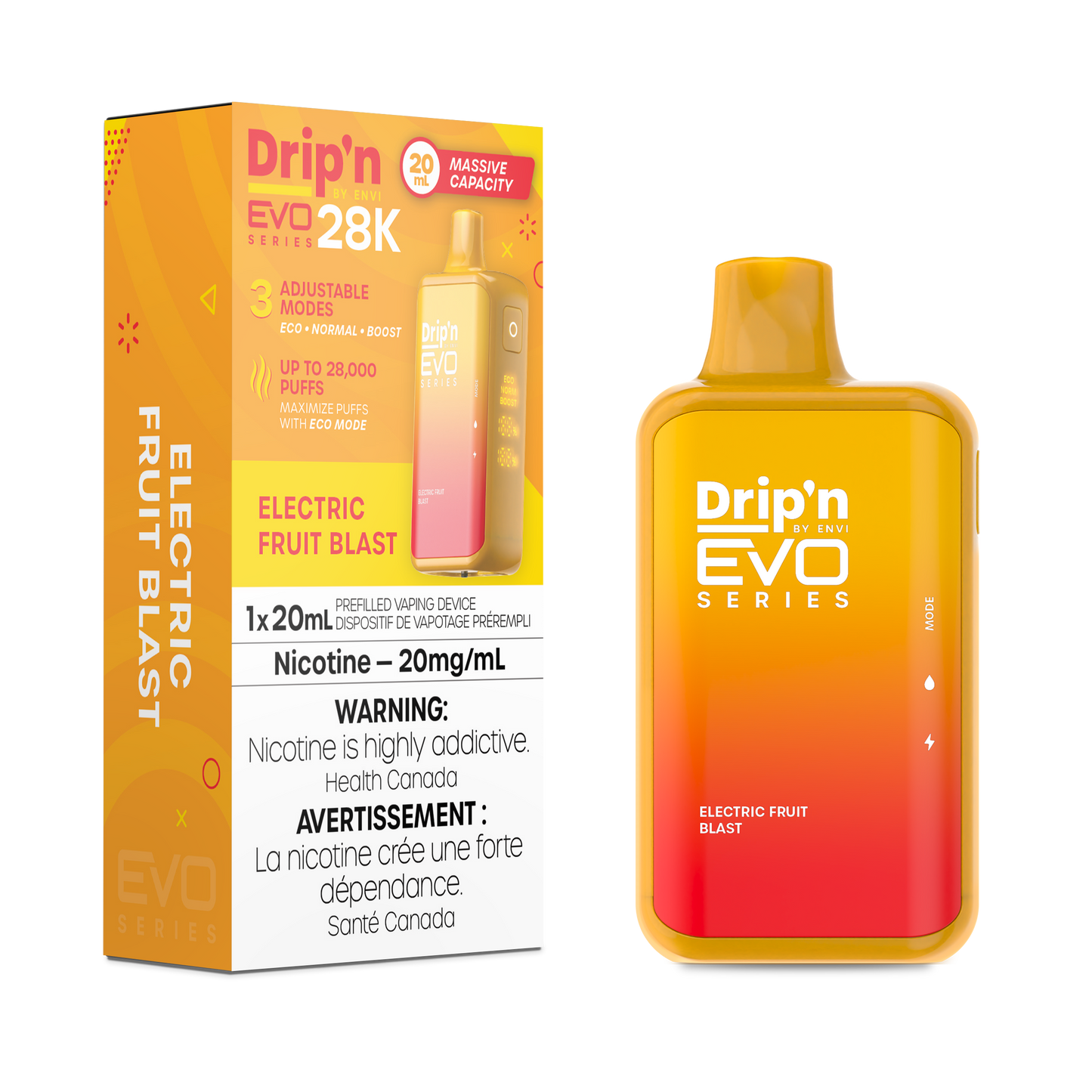 Drip'n by Envi EVO Series 28k Disposable - Electric Fruit Blast