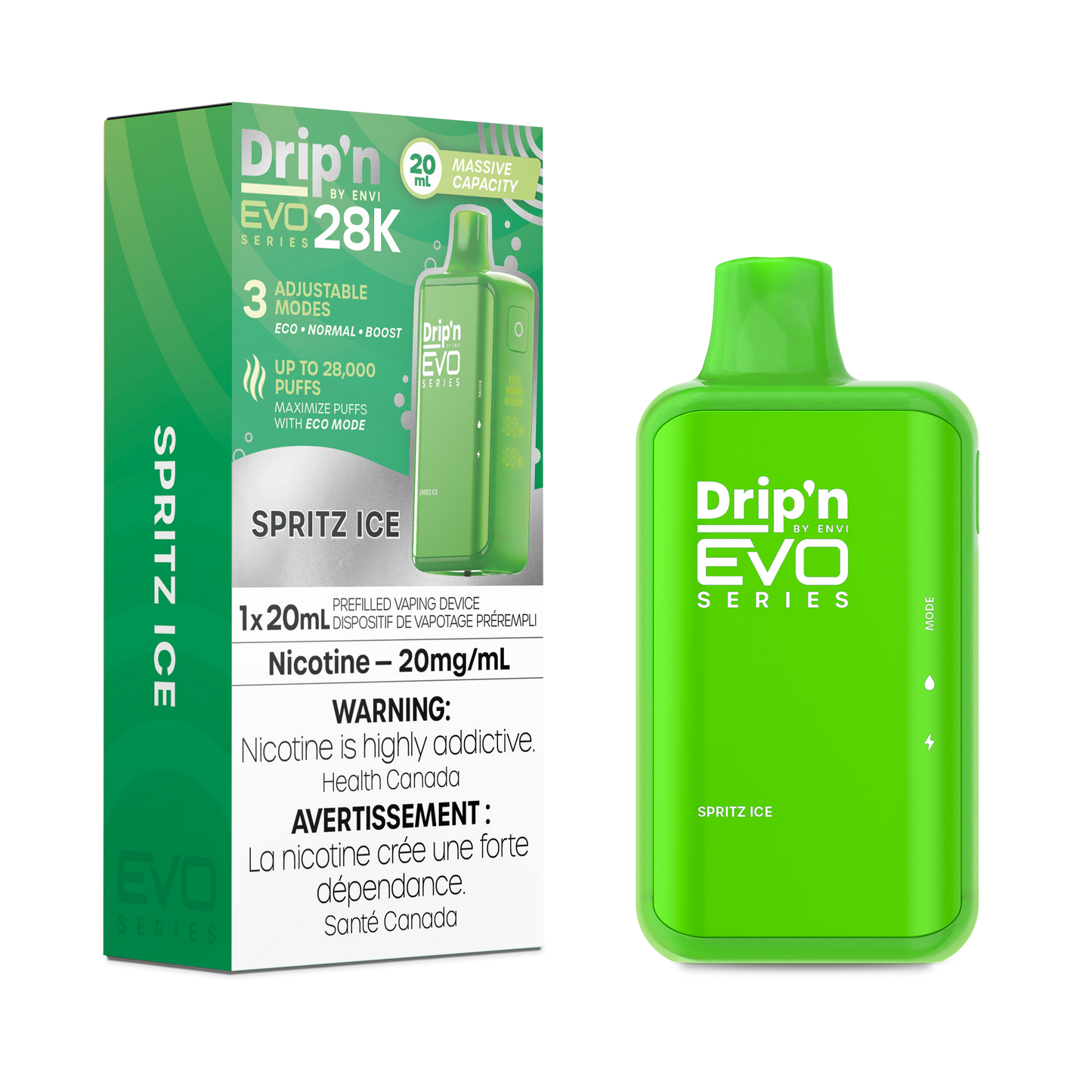 Drip'n by Envi EVO Series 28k Disposable - Spritz