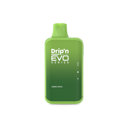 Drip'n by Envi EVO Series 28k Disposable - Green Apple | Buy Online | Best Vaping Experience | Long-Lasting Flavor & Performance