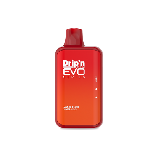 Drip'n by Envi EVO Series 28k Disposable - Mango Peach Watermelon | Buy Online | Best Vaping Experience | Long-Lasting Flavor & Performance