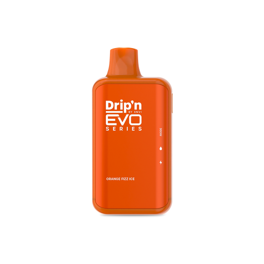 Drip'n by Envi EVO Series 28k Disposable - Orange Fizz | Buy Online | Best Vaping Experience | Long-Lasting Flavor & Performance